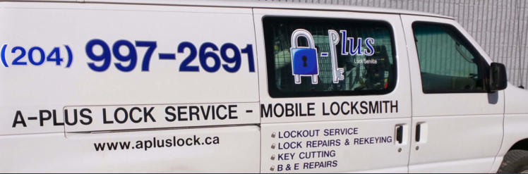 A-Plus Lock Service Van